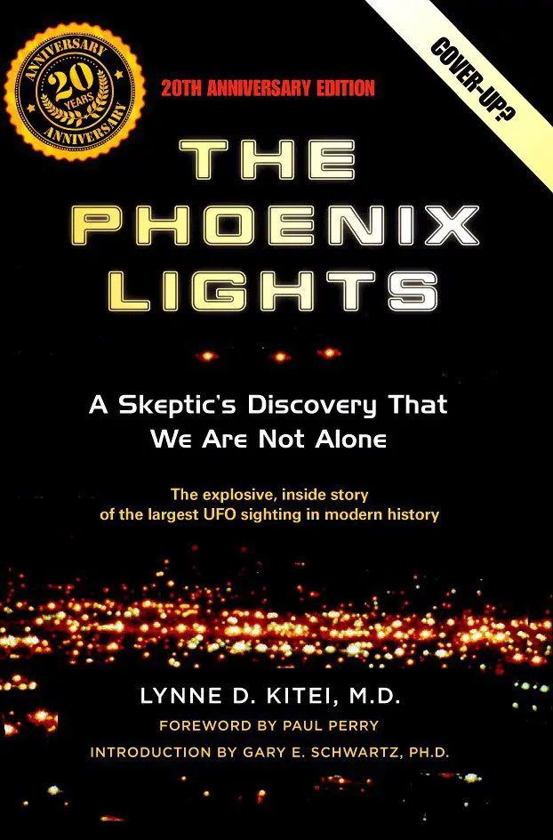 Phoenix Lights: 20th Anniversary Edition book cover.