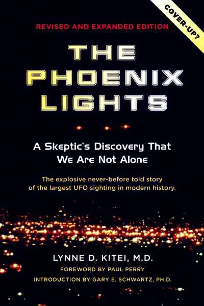 Phoenix Lights: UFO sighting book cover.