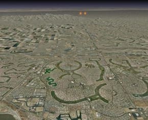 A 3 d image of the city of melbourne