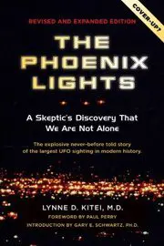 Here's an alt tag for the image: `Phoenix Lights book cover`