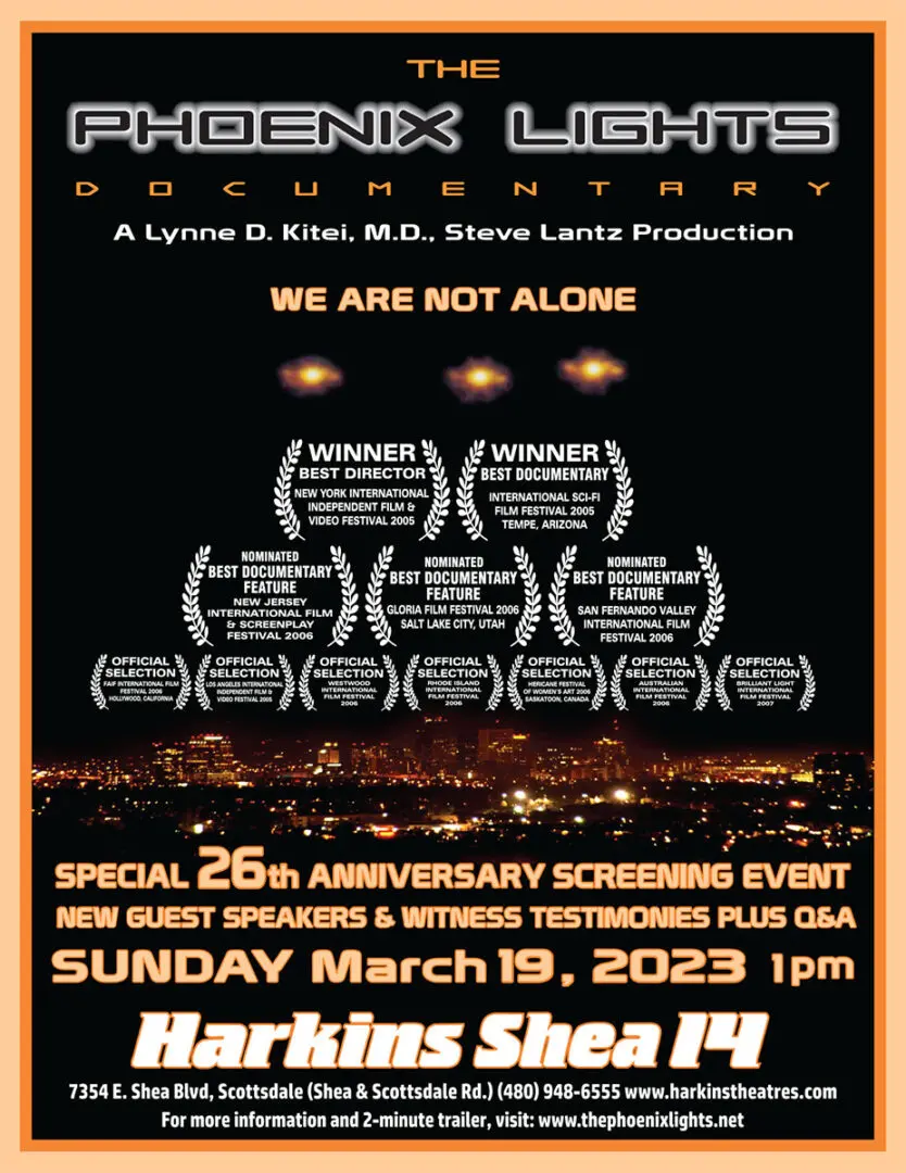 A poster for the 2 0 th anniversary screening of " freeway lights ".